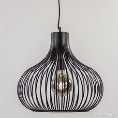 Tranquil Dawn | meaning | metalen draad hanglamp modern zwart Tranquil Dawn | meaning | metalen draad hanglamp modern zwart